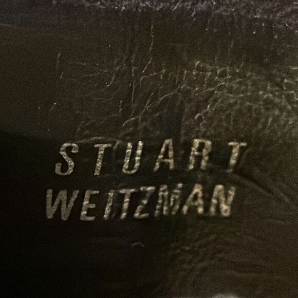 Stuart Weitzman Women's S251823 Suede Over The Knee‎ 5050 Boots Blue Sz 4.5M - Picture 7 of 8